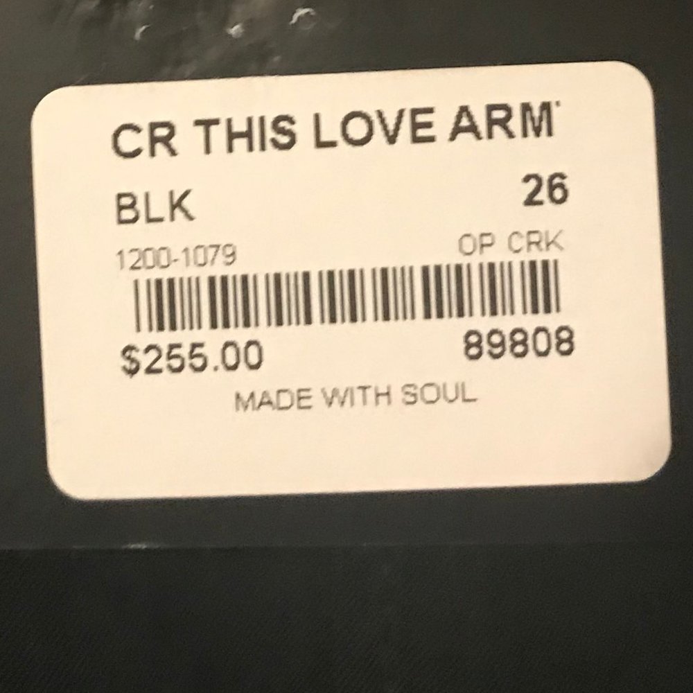 Calvin Rucker Black Joggers with Ankle Ties - Picture 4 of 4